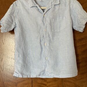 Blue Striped Men's Shirt